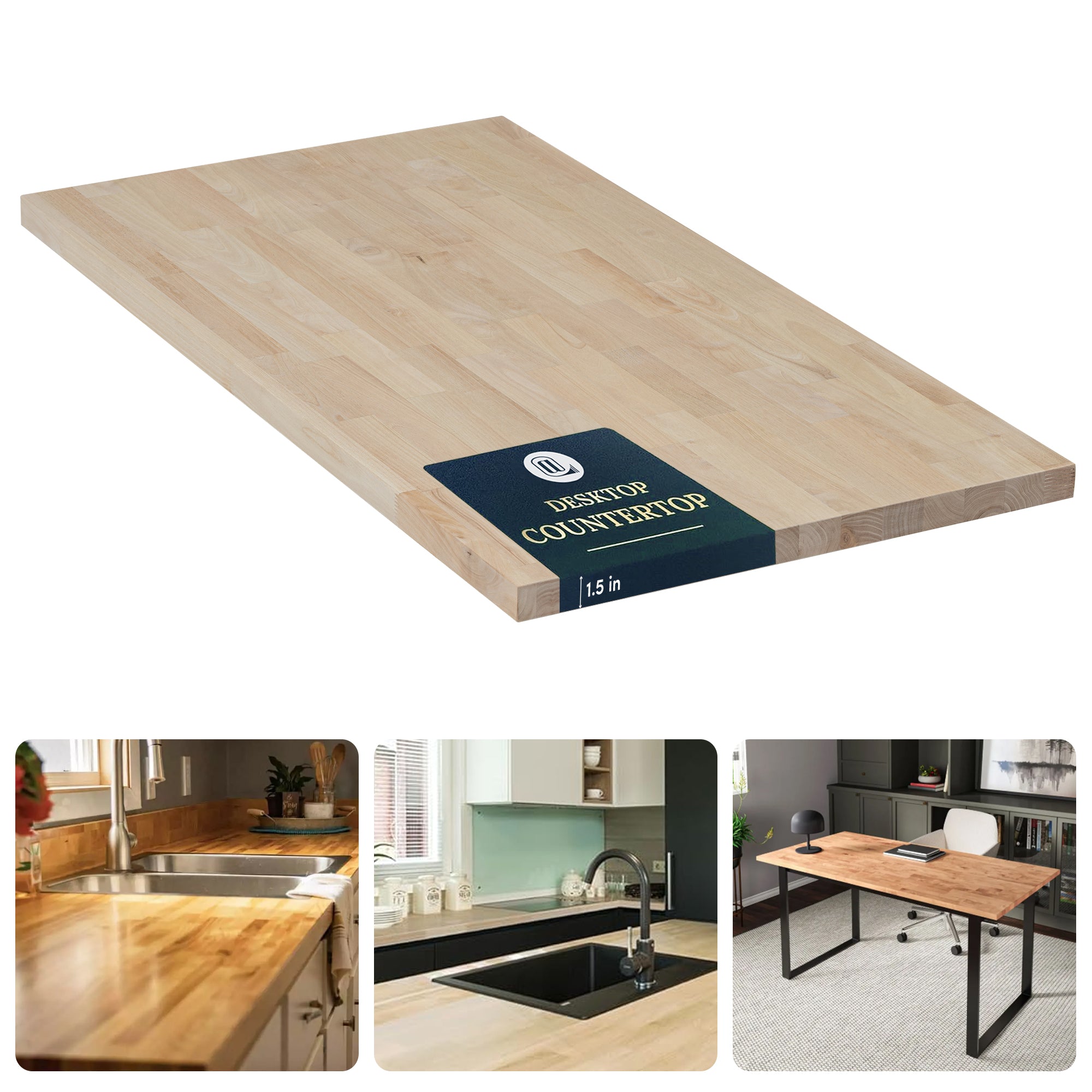 Birch Butcher Block Counter Top - hover