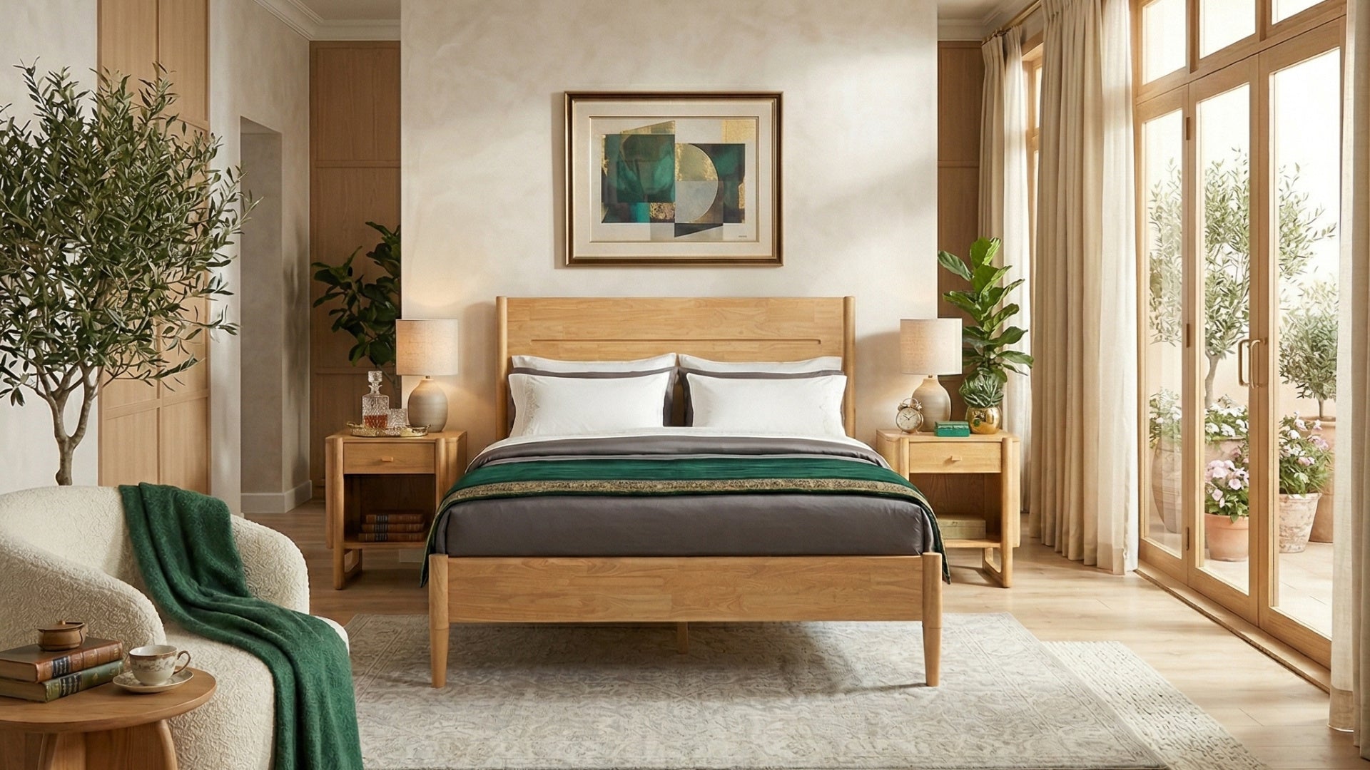 Stylish Wooden Bed Frame Ideas: From Minimalist Japanese Style to Mid-Century Modern