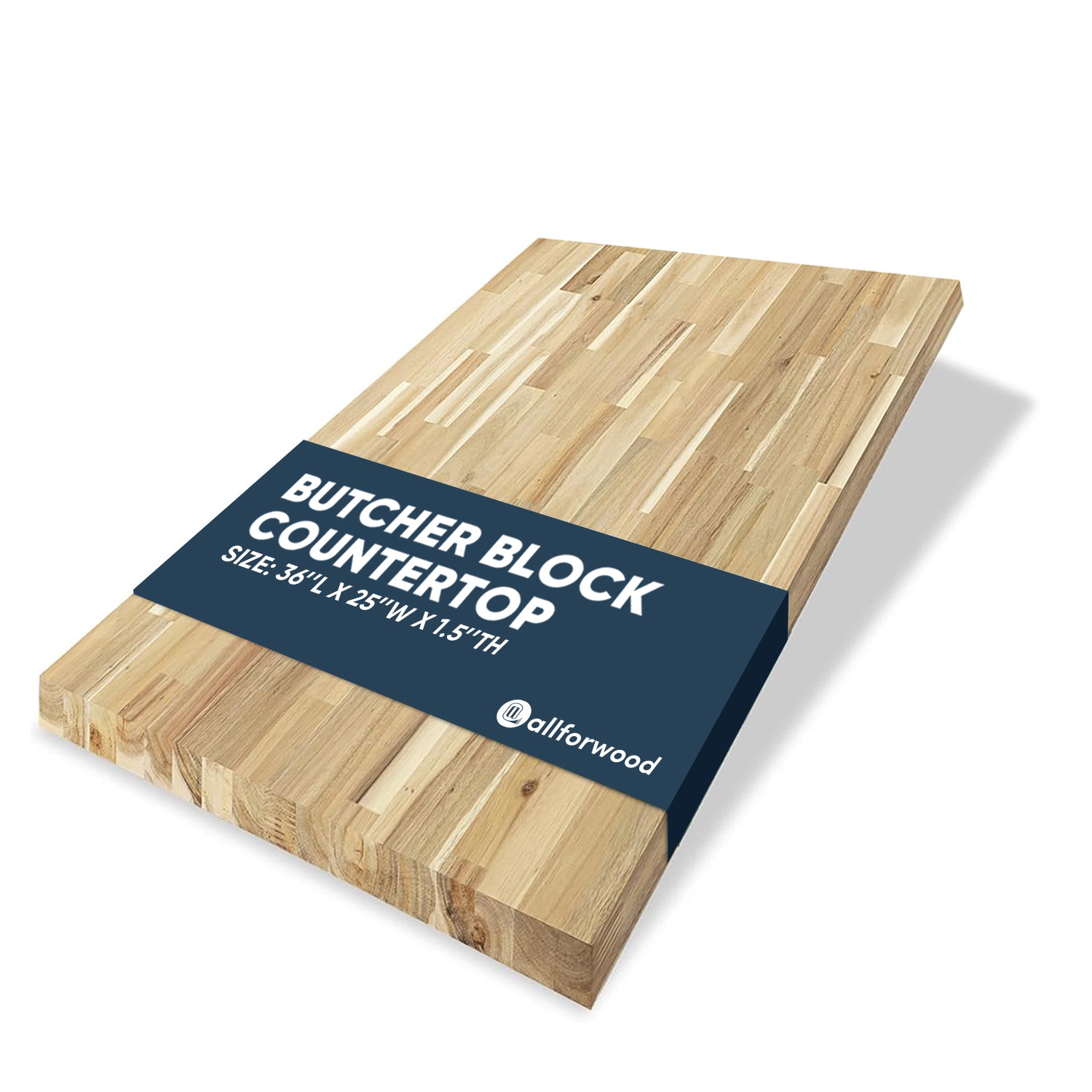 1.5 in. Thick Acacia Wood Butcher Block Counter Tops, Unfinished