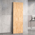 1.5 in. Thick Pre-finished Rubber Wood (Hevea) Butcher Block Counter Top (UV Natural)