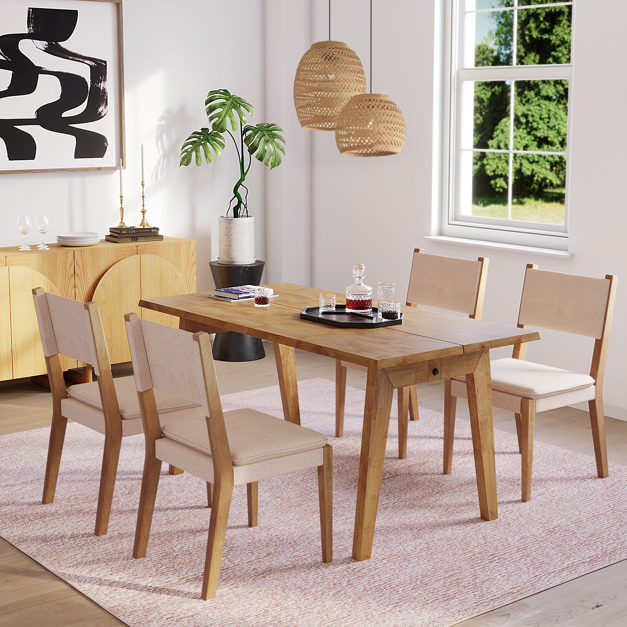 Extension Dining Table - hover