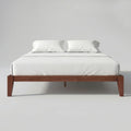 Thor Japanese Joinery Bed Frame with Thorlock Joints (Mahogany Finish)