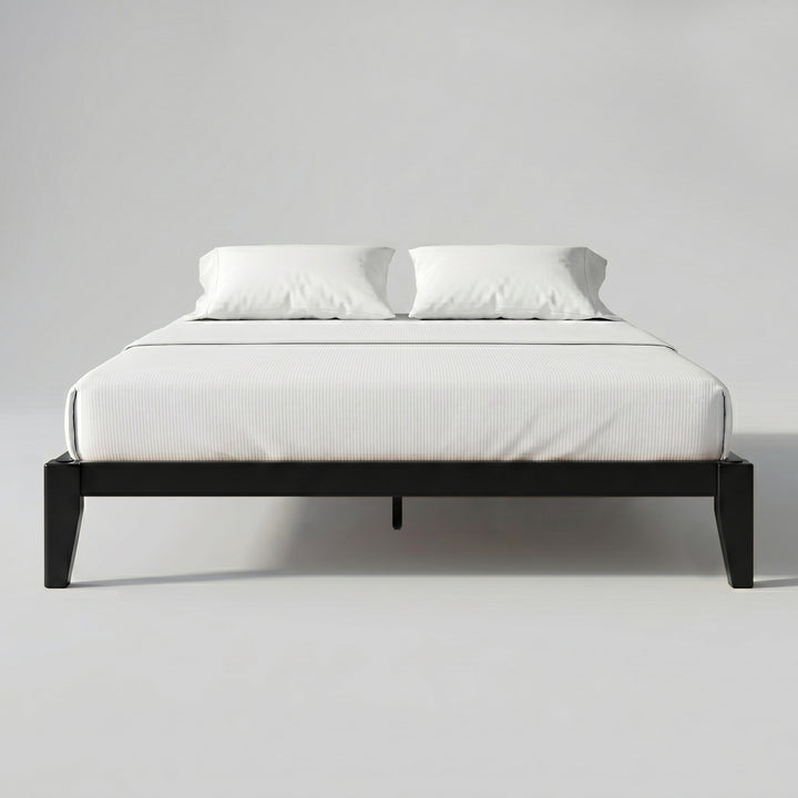Thor Japanese Joinery Bed Frame with Thorlock Joints (Midnight Charcoal Finish)