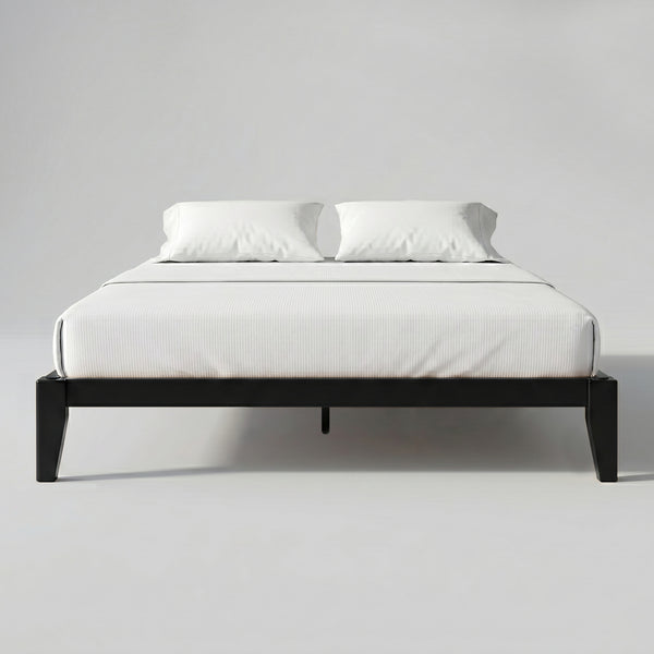 Thor Japanese Joinery Bed Frame (Midnight Charcoal Finish
