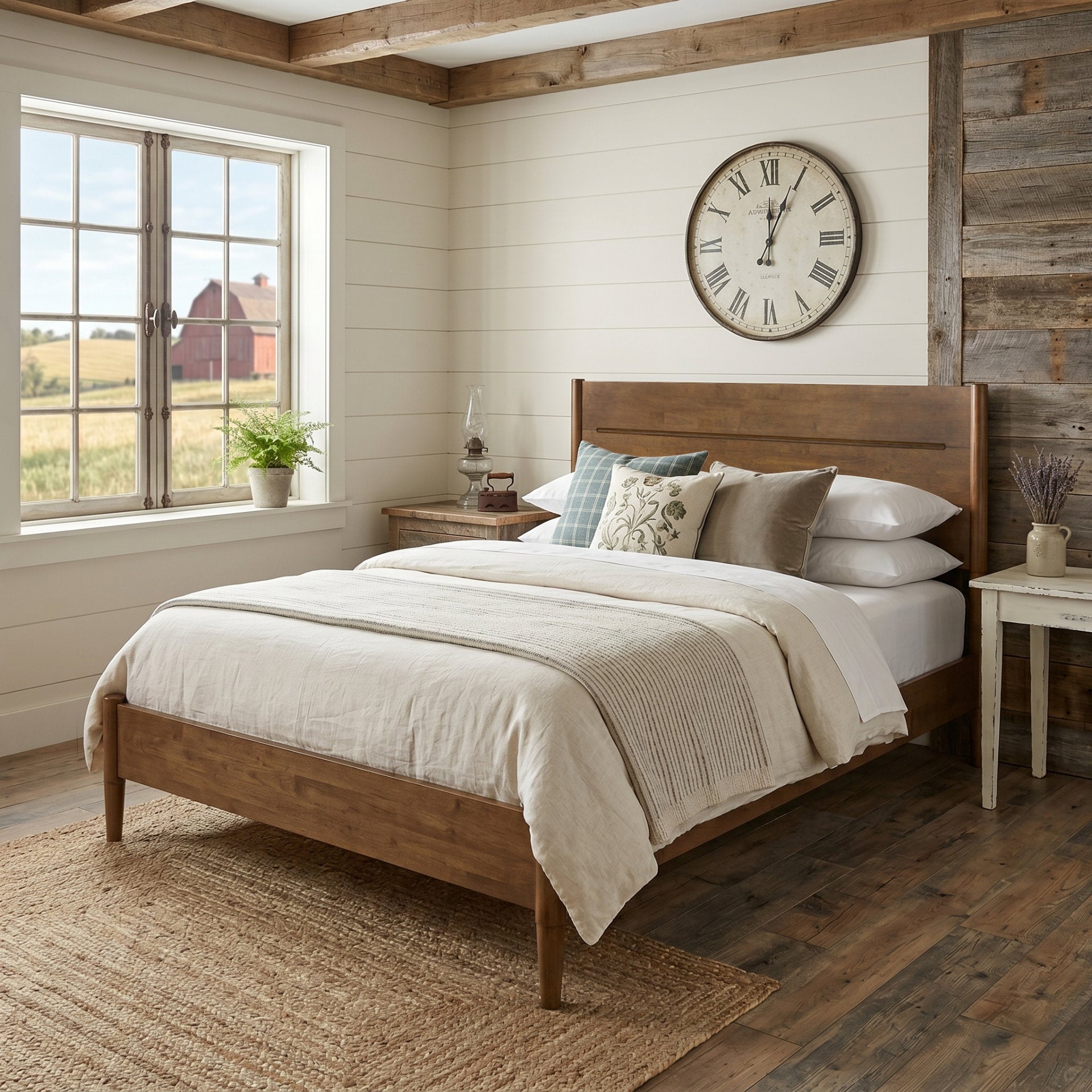 Apollo MCM Bed Frame & Headboard (Multiple Finishes) – allforwood