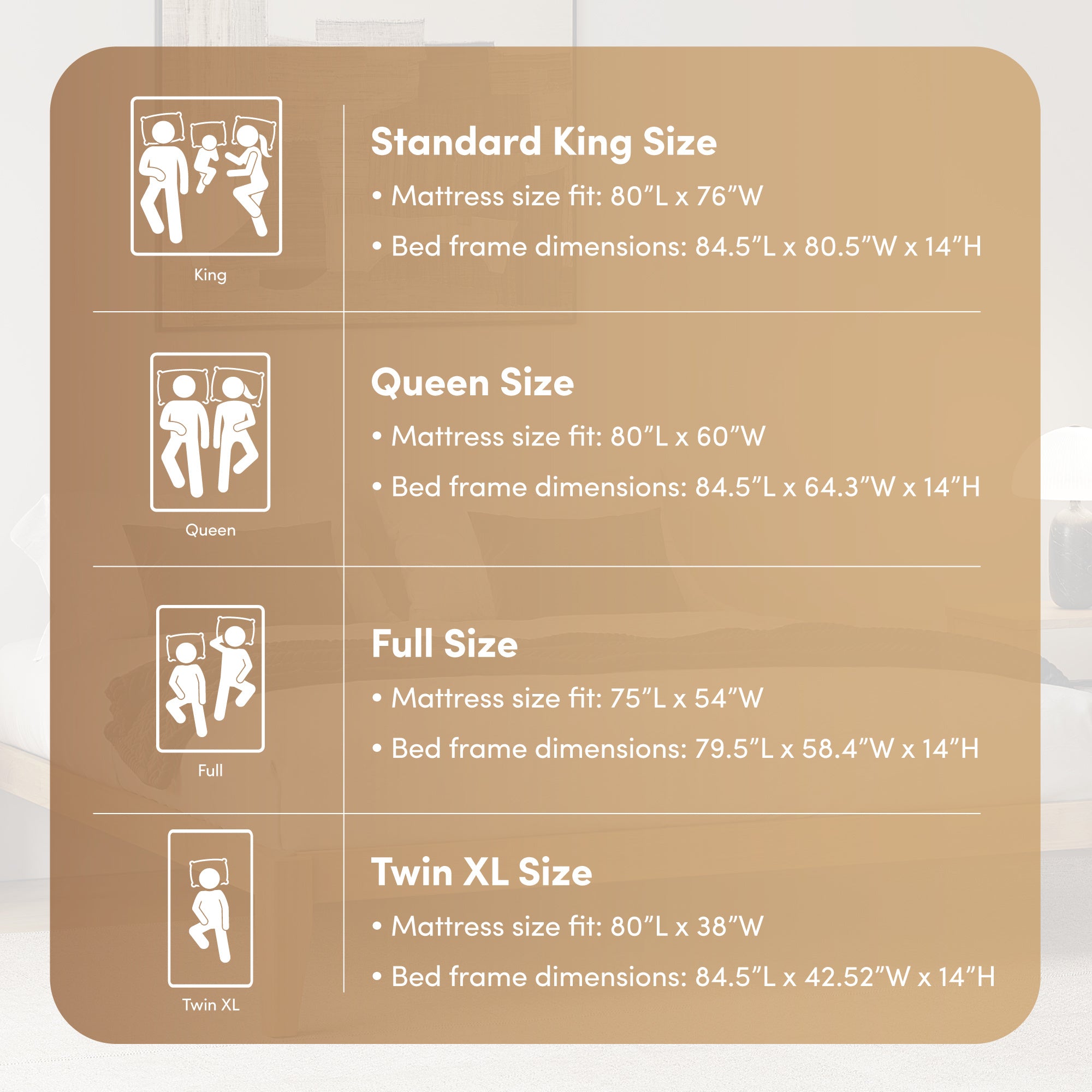 Thor Solid Wood Bed Frame with Japanese Joinery