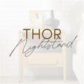Thor Wood Nightstand 23-Inch Height